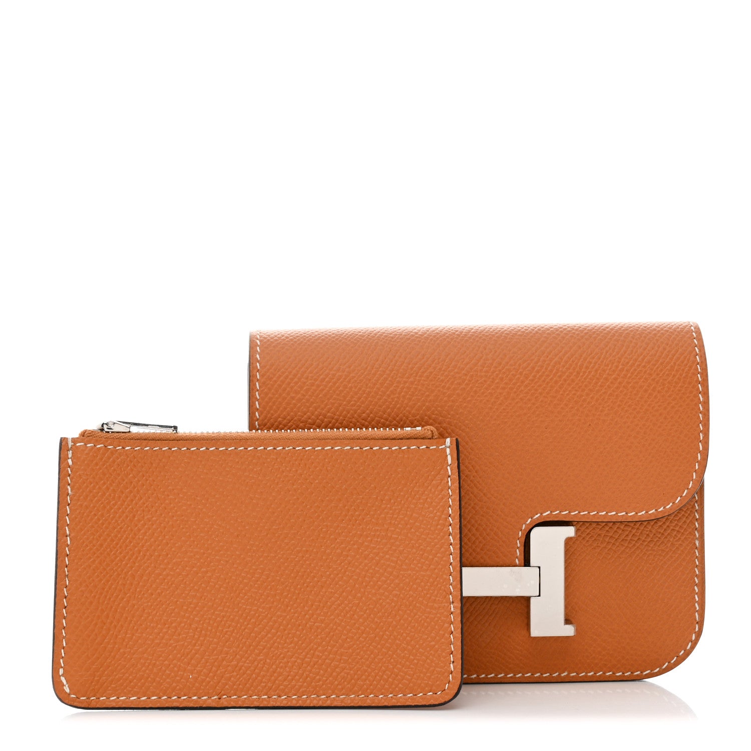 Hermes Epsom Constance Slim Wallet Toffee 3 of 9