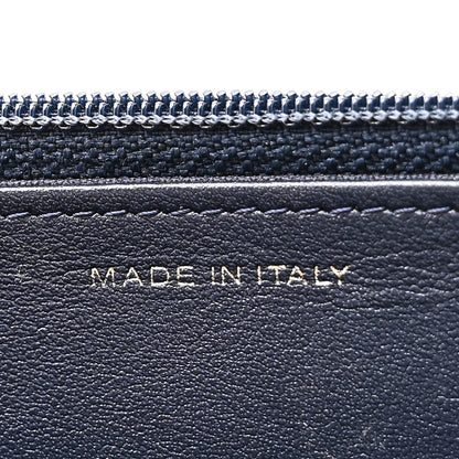 Chanel Lambskin Quilted Wallet On Chain WOC Navy 7 of 11