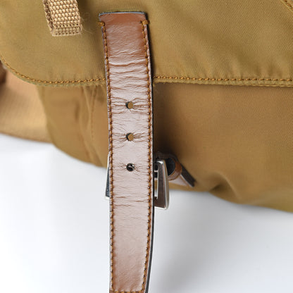Prada Tessuto Nylon Vela Sport Messenger Bag Brown 8 of 13