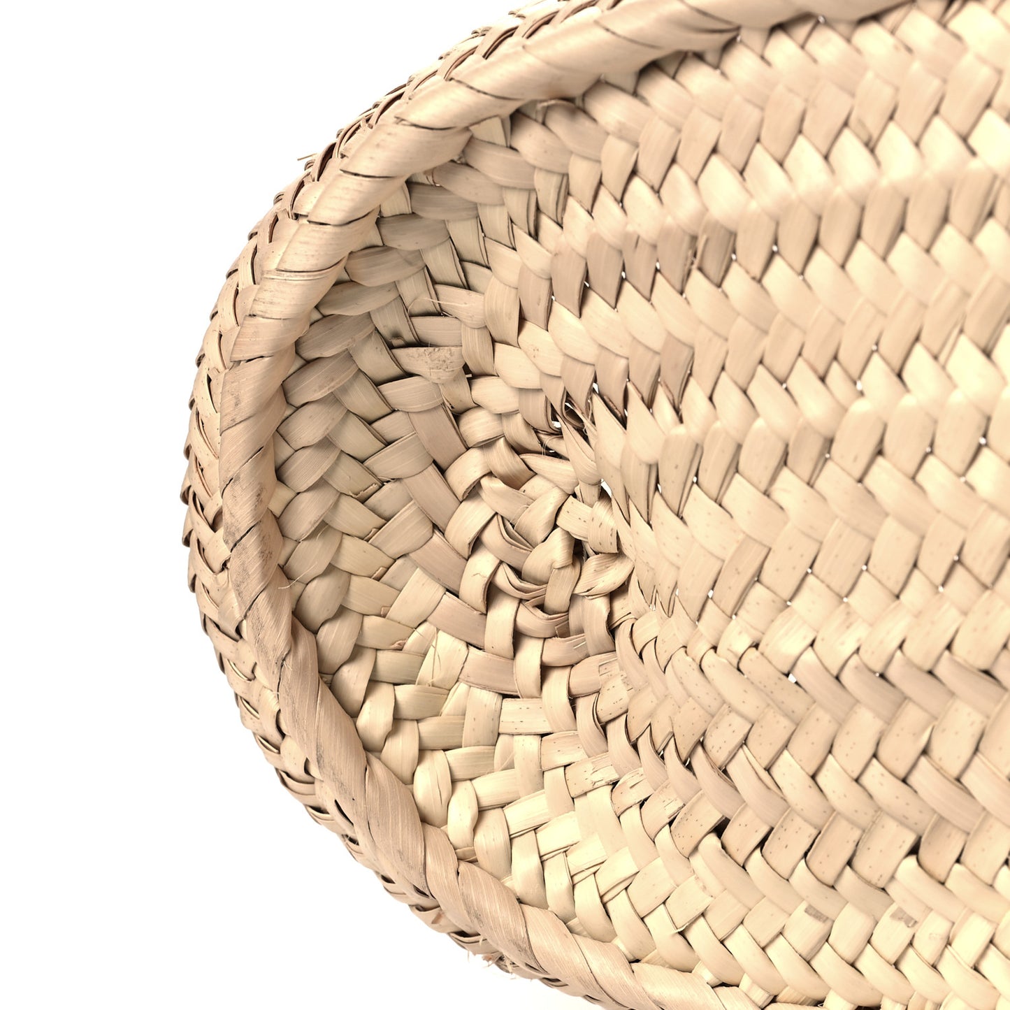 Raffia Basket Tote Bag Natural Tan