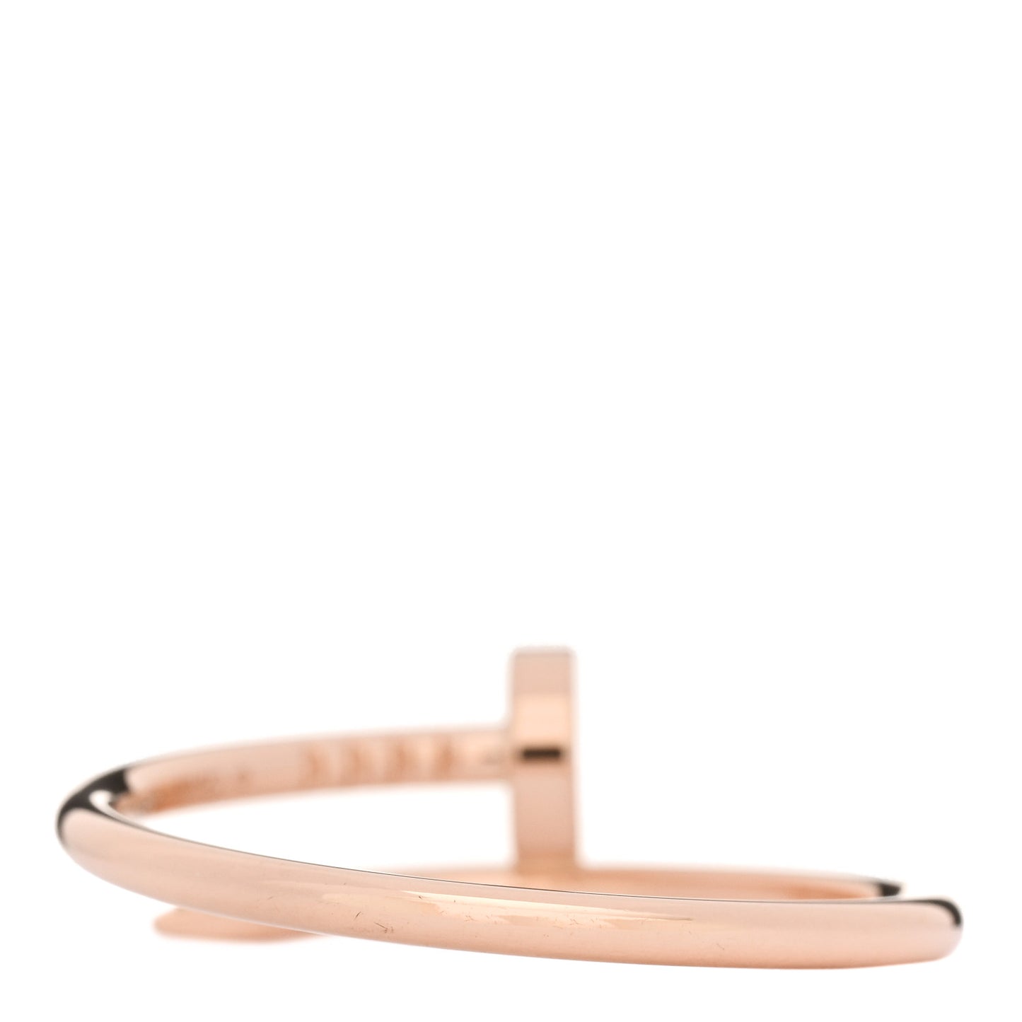 18K Pink Gold Small Juste Un Clou Ring 62 10
