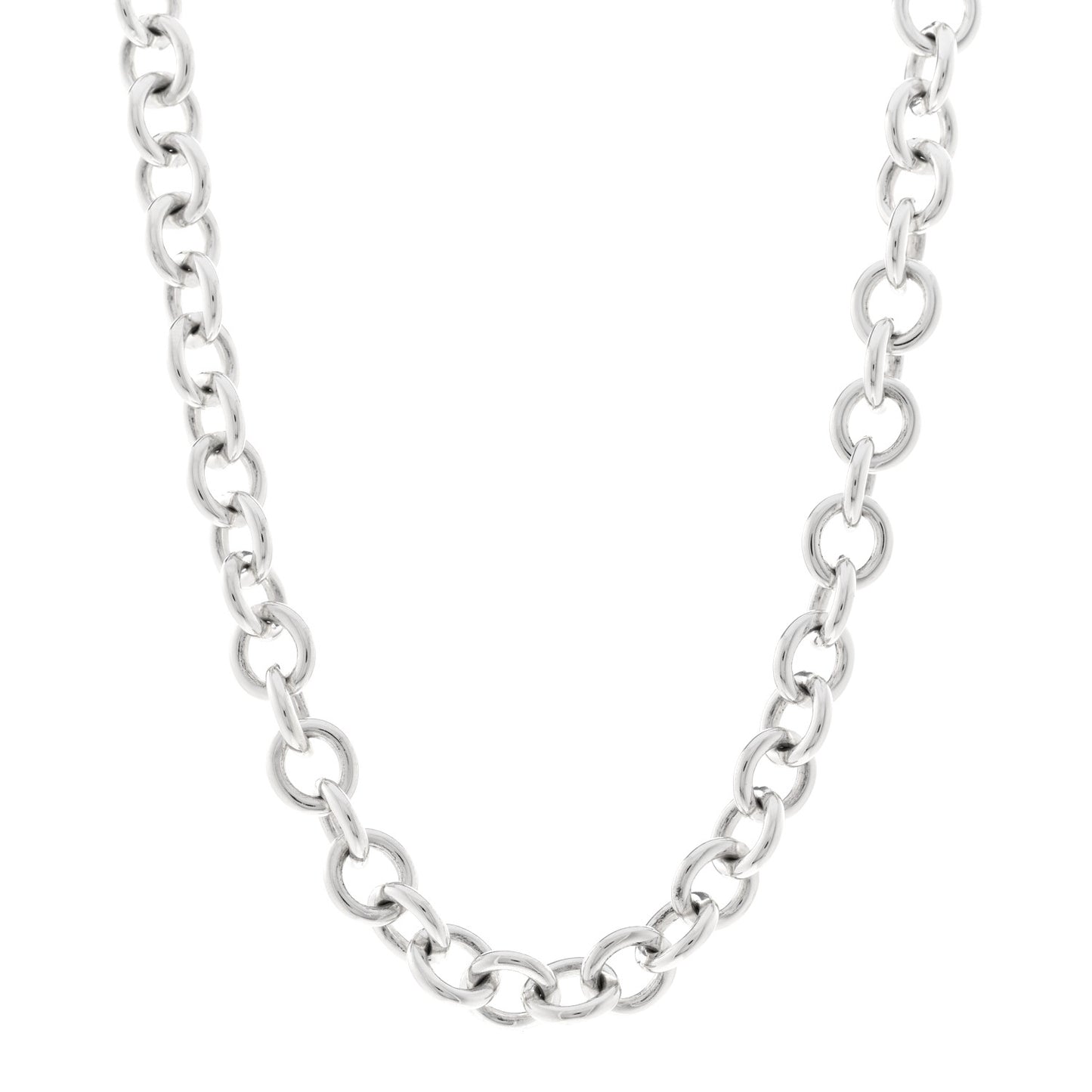Sterling Silver Toggle Necklace