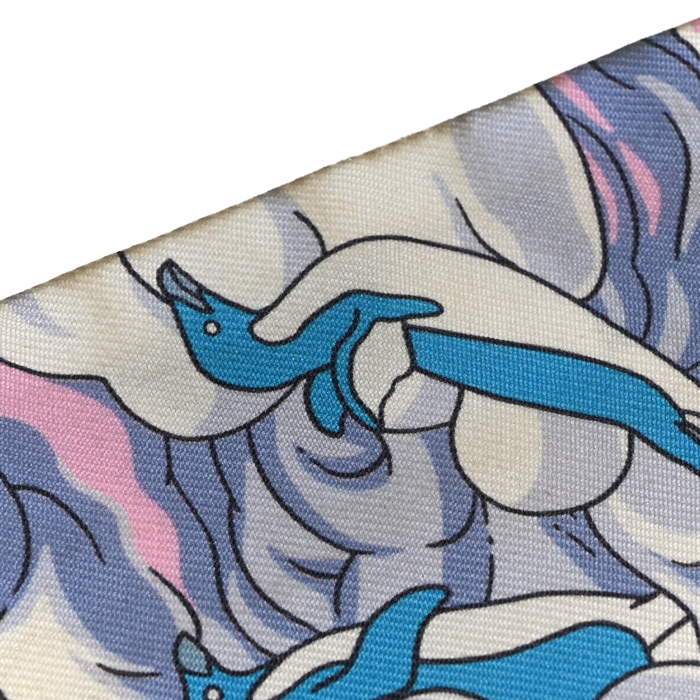 Silk Sur Mon Nuage Twilly Bleu Black Mauve