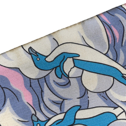 Hermes Silk Sur Mon Nuage Twilly Bleu Black Mauve 4 of 5