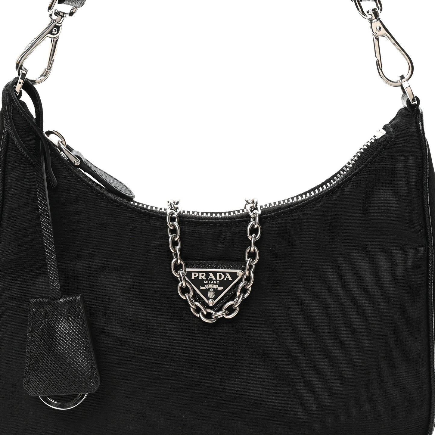 Nylon Re-Edition 2005 Shoulder Bag Black Black
