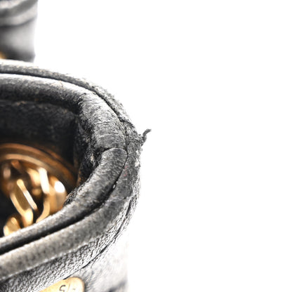 Saint Laurent Lambskin Quilted Monogram Mini Nolita Black 12 of 16