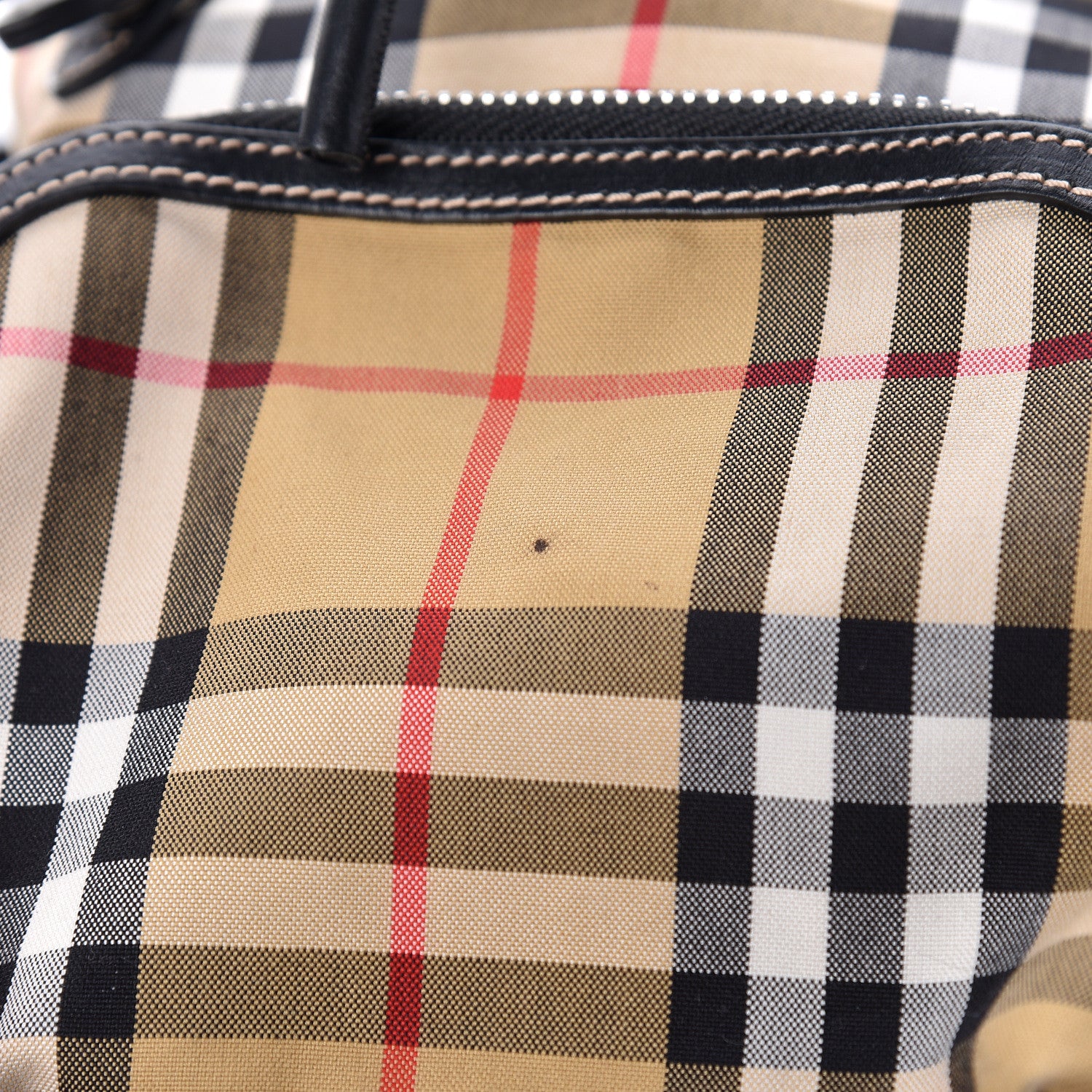 Burberry Vintage Check Small Rucksack Backpack Antique Yellow 9 of 9