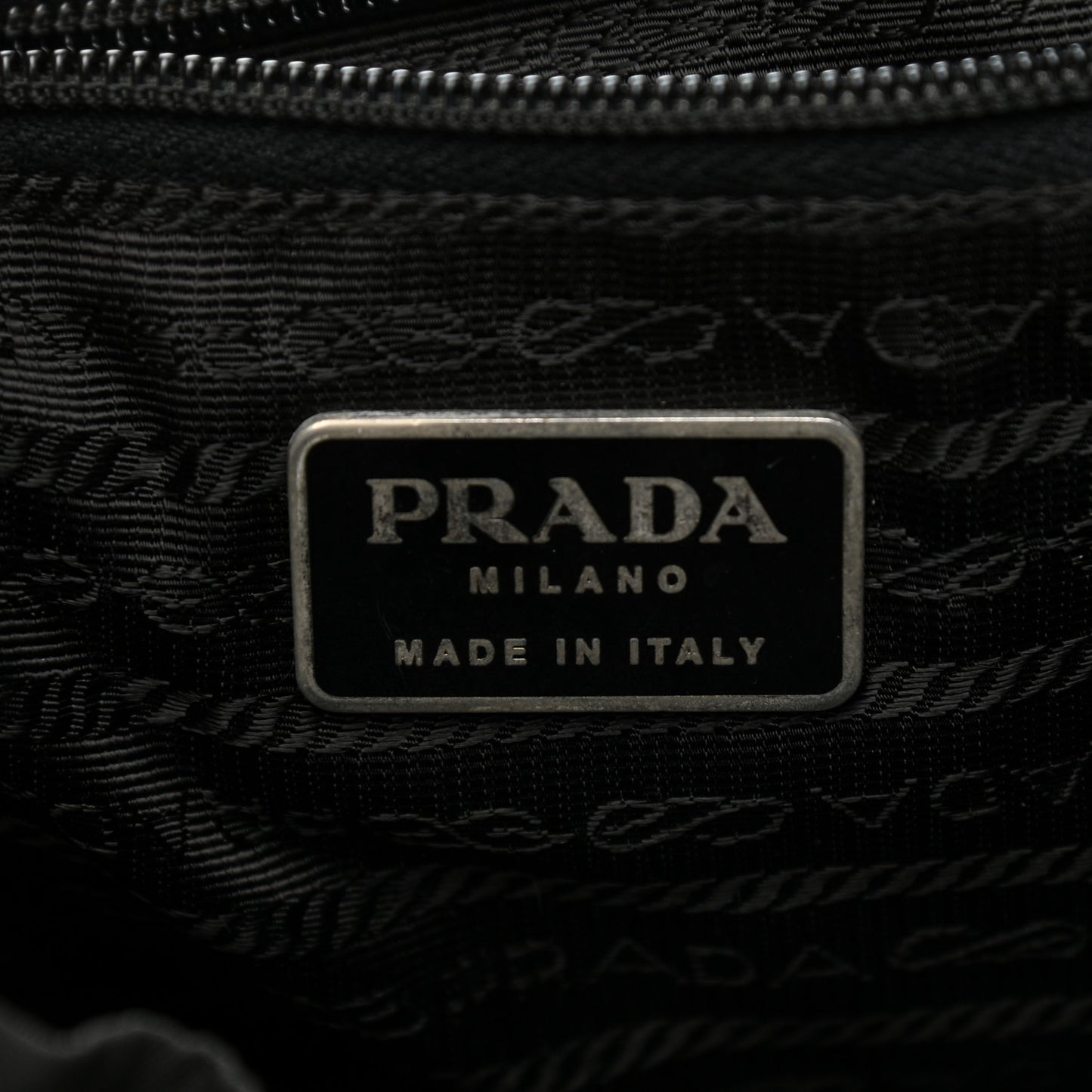 Nylon Vela Backpack Black