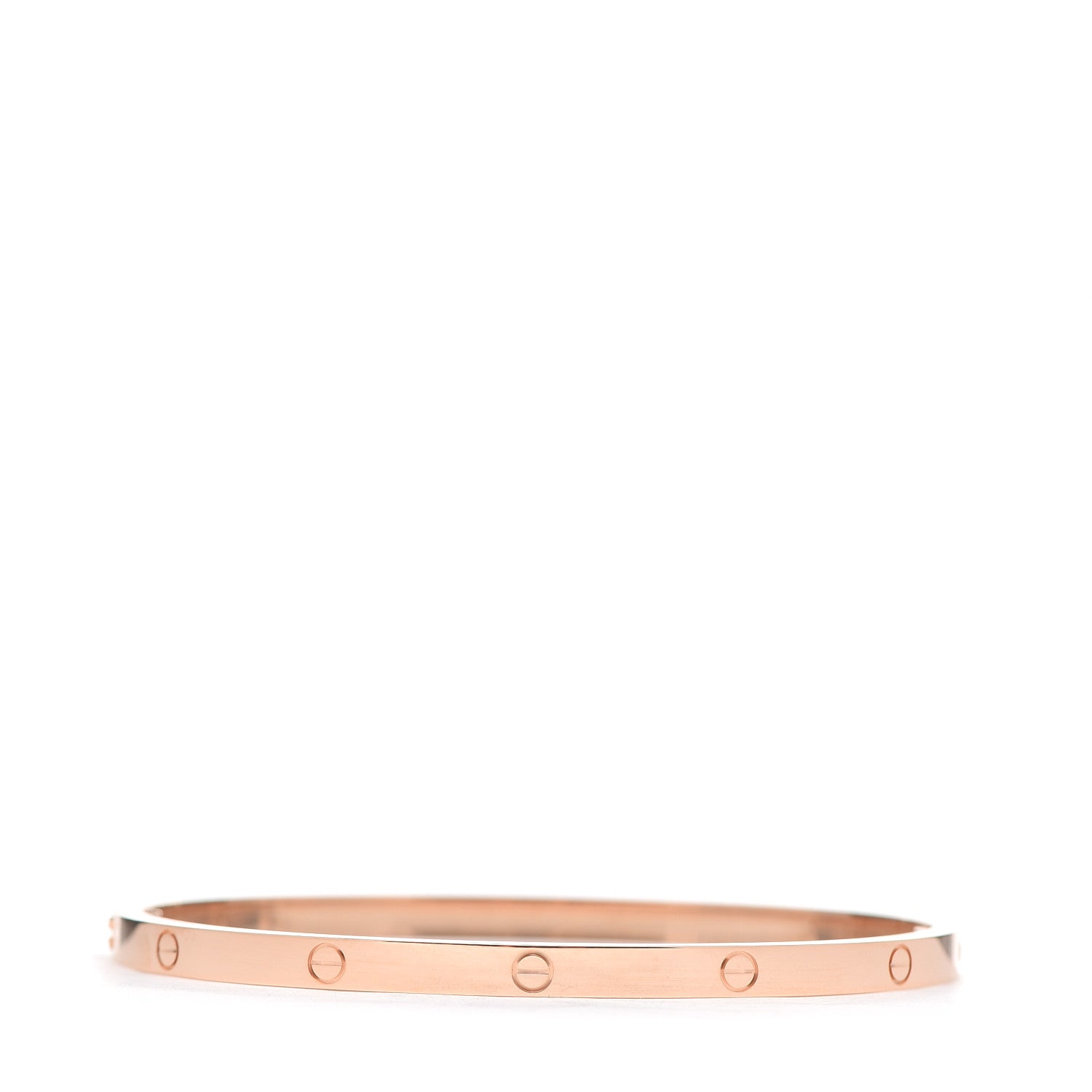 Cartier 18K Pink Gold Small LOVE Bracelet 17 3 of 7
