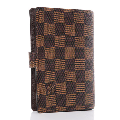 Louis Vuitton Damier Ebene Small Ring Agenda Cover 3 of 7