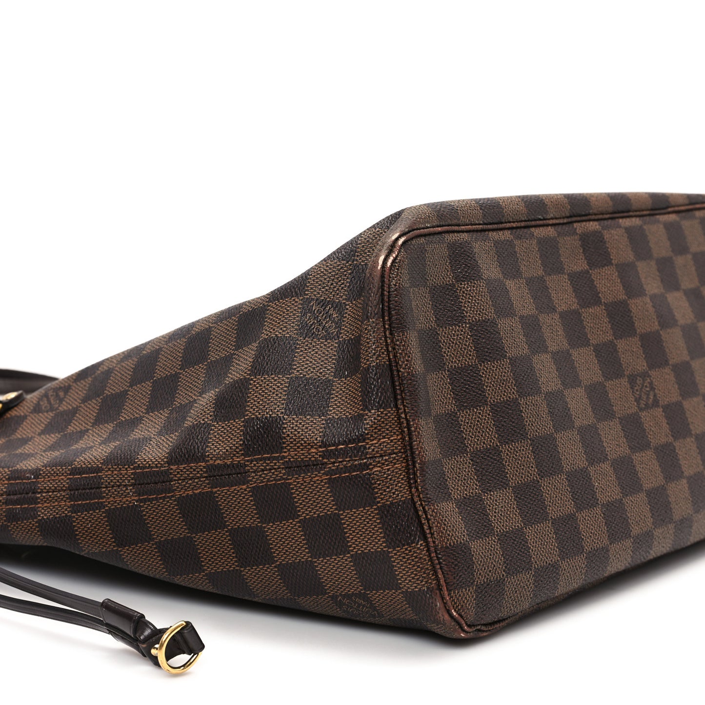 Damier Ebene Neo Neverfull MM Rose Ballerine