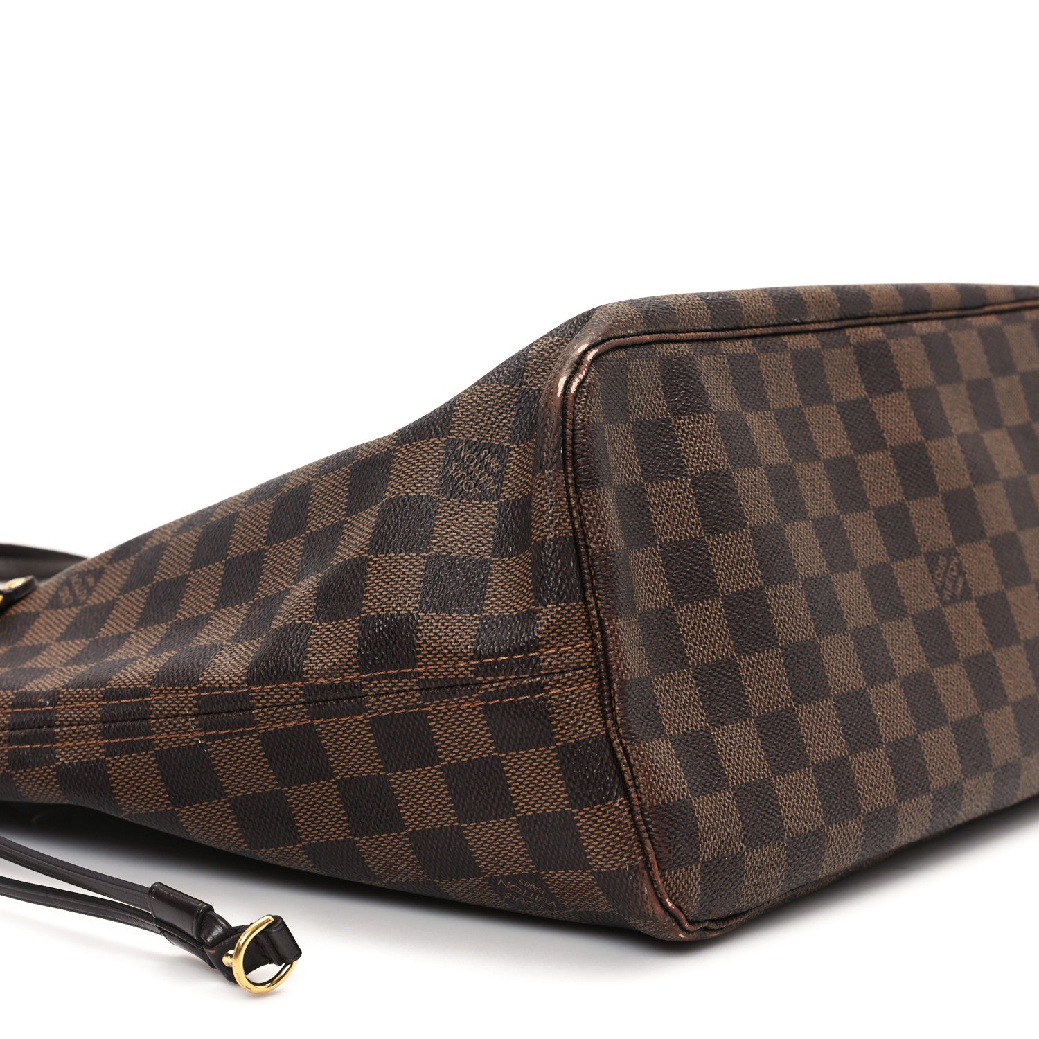 Louis Vuitton Damier Ebene Neo Neverfull MM Rose Ballerine 11 of 15