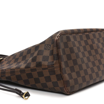 Louis Vuitton Damier Ebene Neo Neverfull MM Rose Ballerine 11 of 15