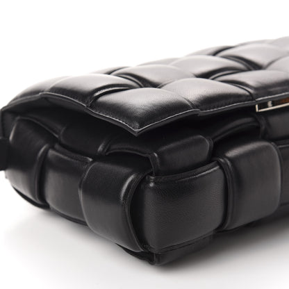 Bottega Veneta Nappa Maxi Intreccio Padded Cassette Crossbody Bag Black 6 of 9