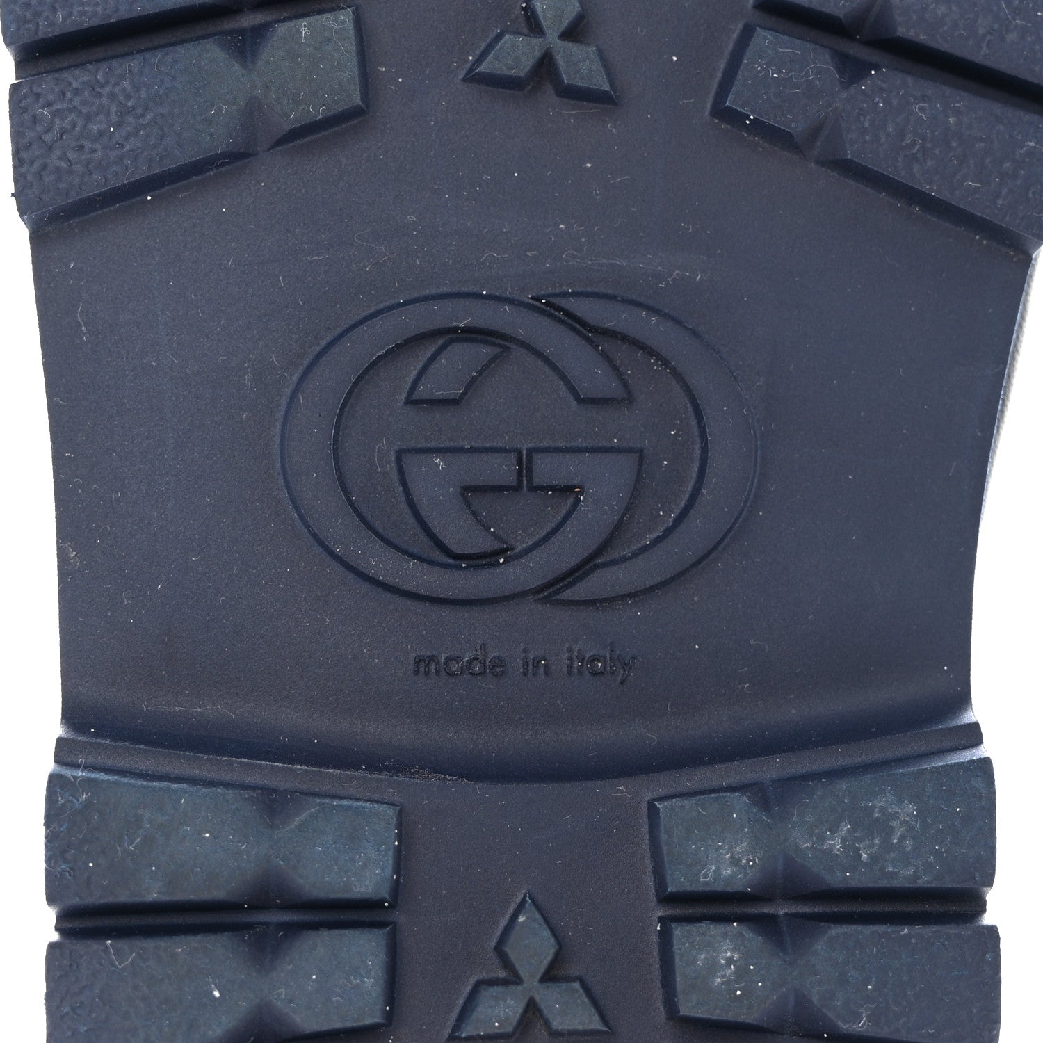 Gucci GG Supreme Monogram Miro Soft Calfskin Men's Horsebit Slippers 9 Beige Blue 6 of 9