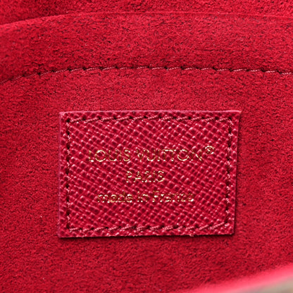 Louis Vuitton Monogram Pochette Felicie Chain Wallet Fuchsia 9 of 13