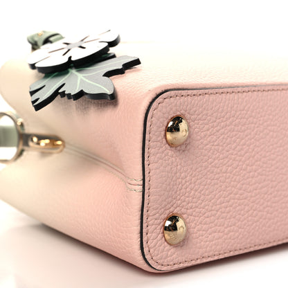 Louis Vuitton Taurillon Gradient Capucines BB Asnieres Green Rose 8 of 9