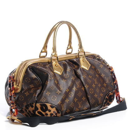 Louis Vuitton Monogram Leopard Stephen Bag 3 of 9