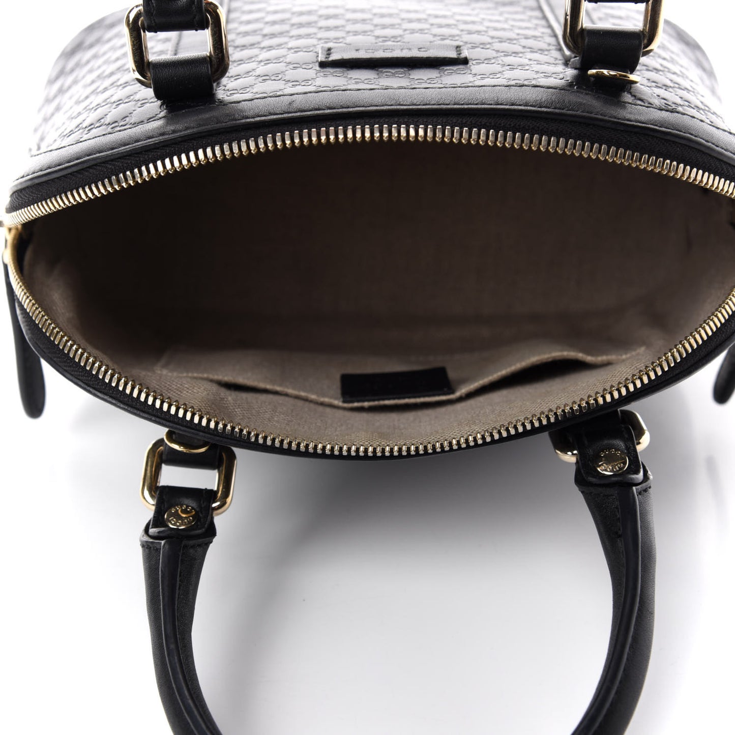 Microguccissima Mini Dome Bag Black