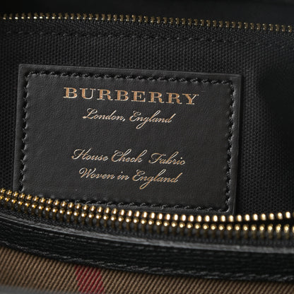 Burberry Derby Calfskin House Check Medium Camberley Black 6 of 11