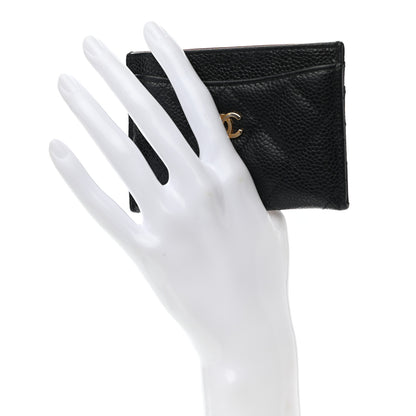 Chanel Caviar Quilted Card Holder Black 2 of 11