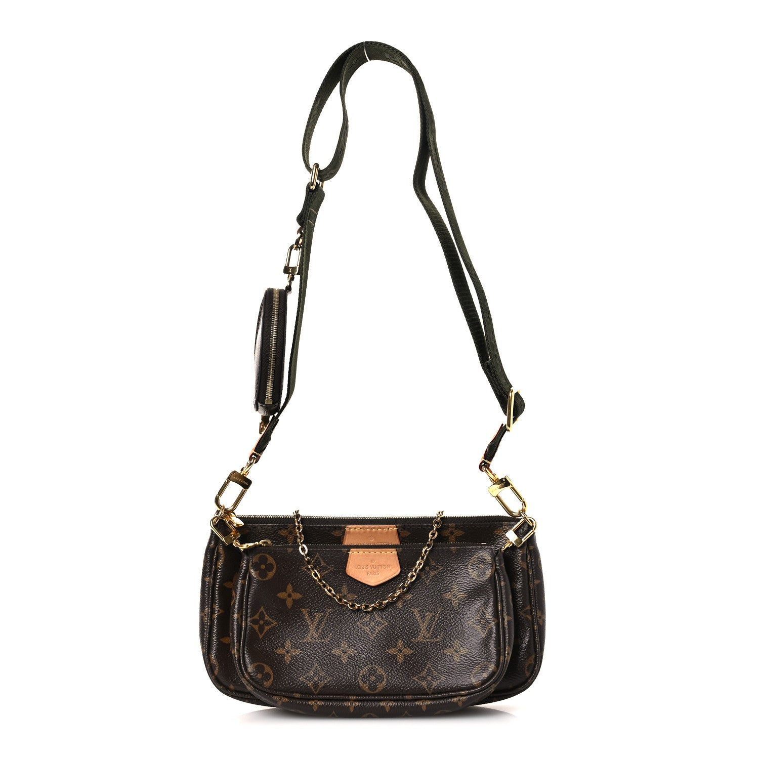Louis Vuitton Monogram Multi Pochette Accessories Kaki 1 of 12
