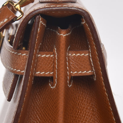 Hermes Courchevel Mini Kelly Sellier 20 Gold 15 of 31