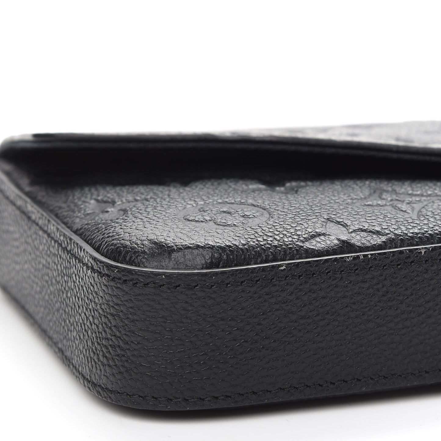 Empreinte Pochette Felicie Chain Wallet Black