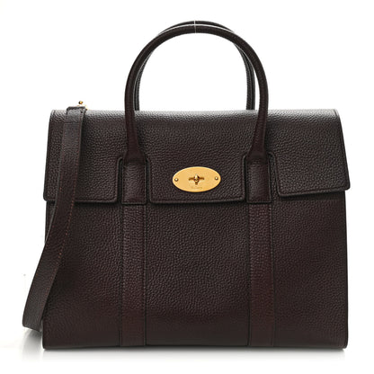 Mulberry Classic Grain Calfskin New Bayswater Oxblood 1 of 11