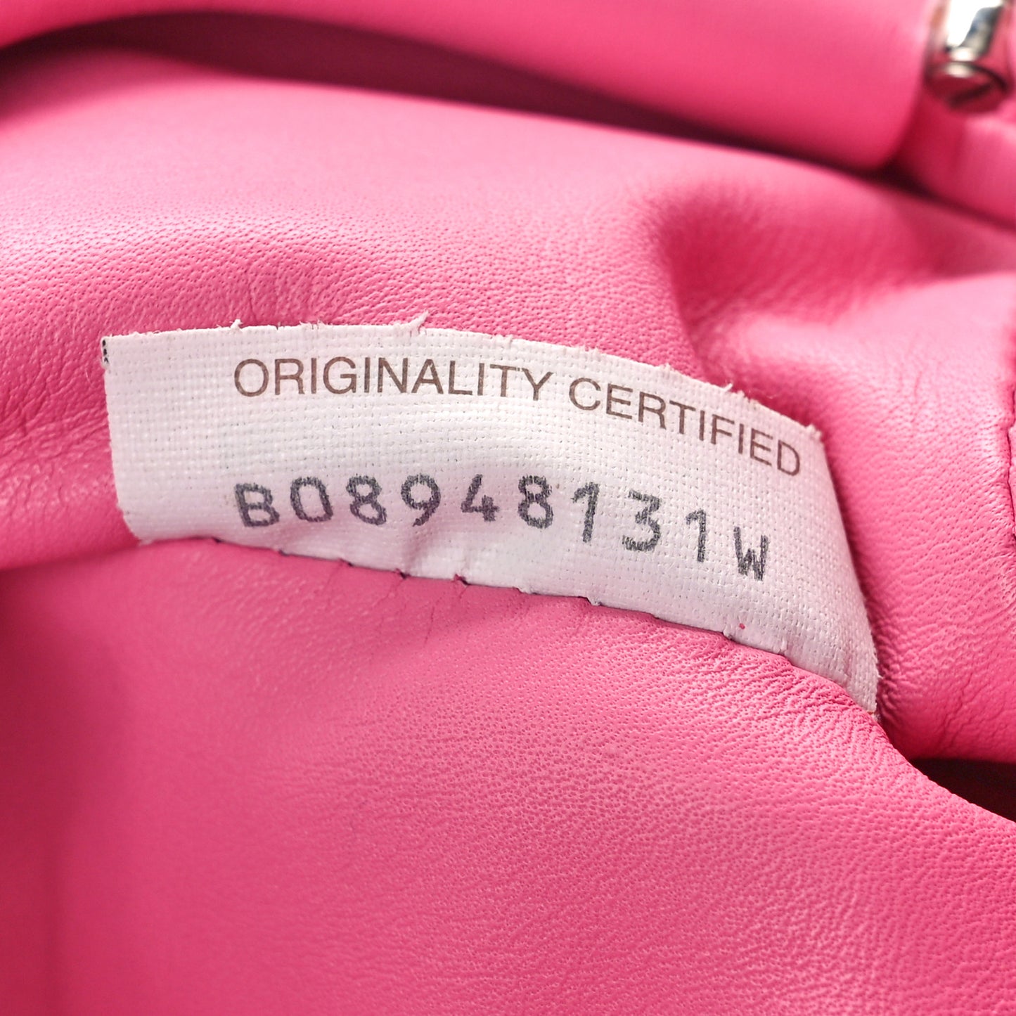 Butter Calfskin The Mini Pouch Pink