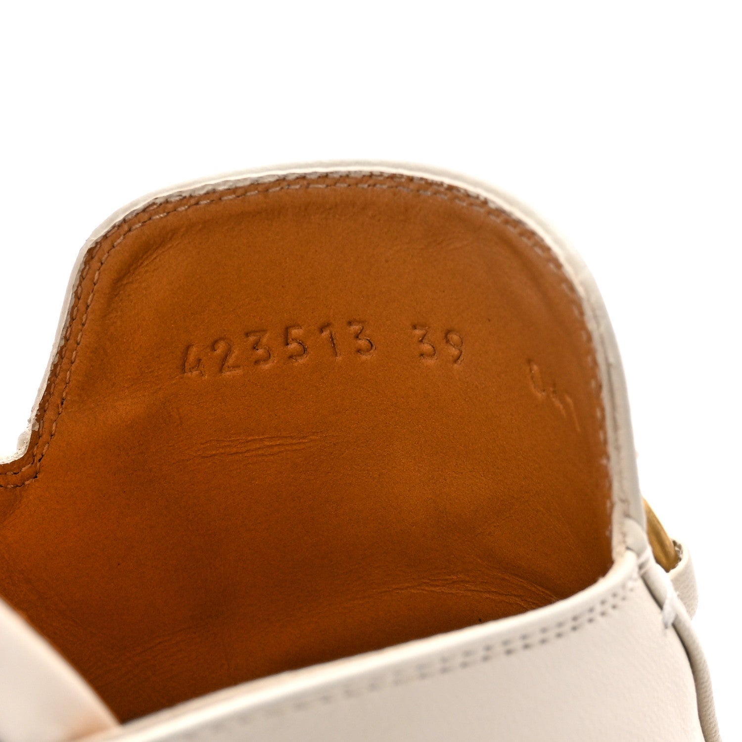 Gucci Malaga Kid Womens Princetown Slippers 39 Mystic White 9 of 13