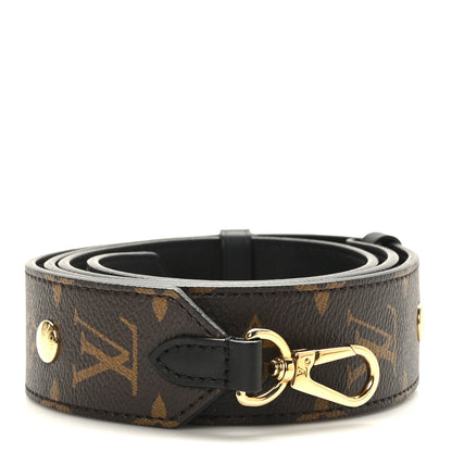 Louis Vuitton Monogram Adjustable Bandouliere Shoulder Strap Black 1 of 7