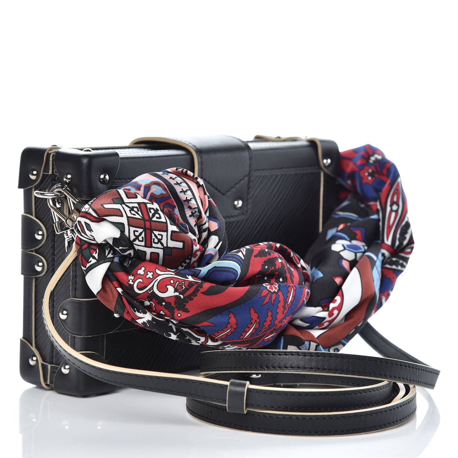 Louis Vuitton Epi World Tour Petite Malle Black 5 of 10