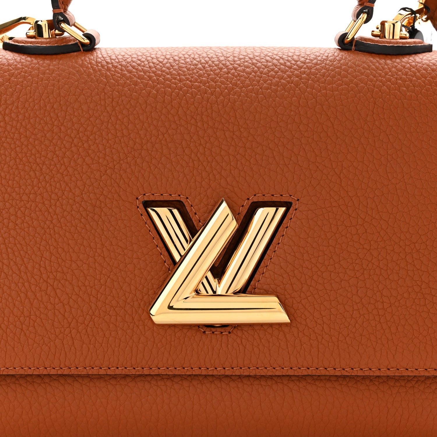 Louis Vuitton Taurillon Twist One Handle PM Caramel 8 of 10