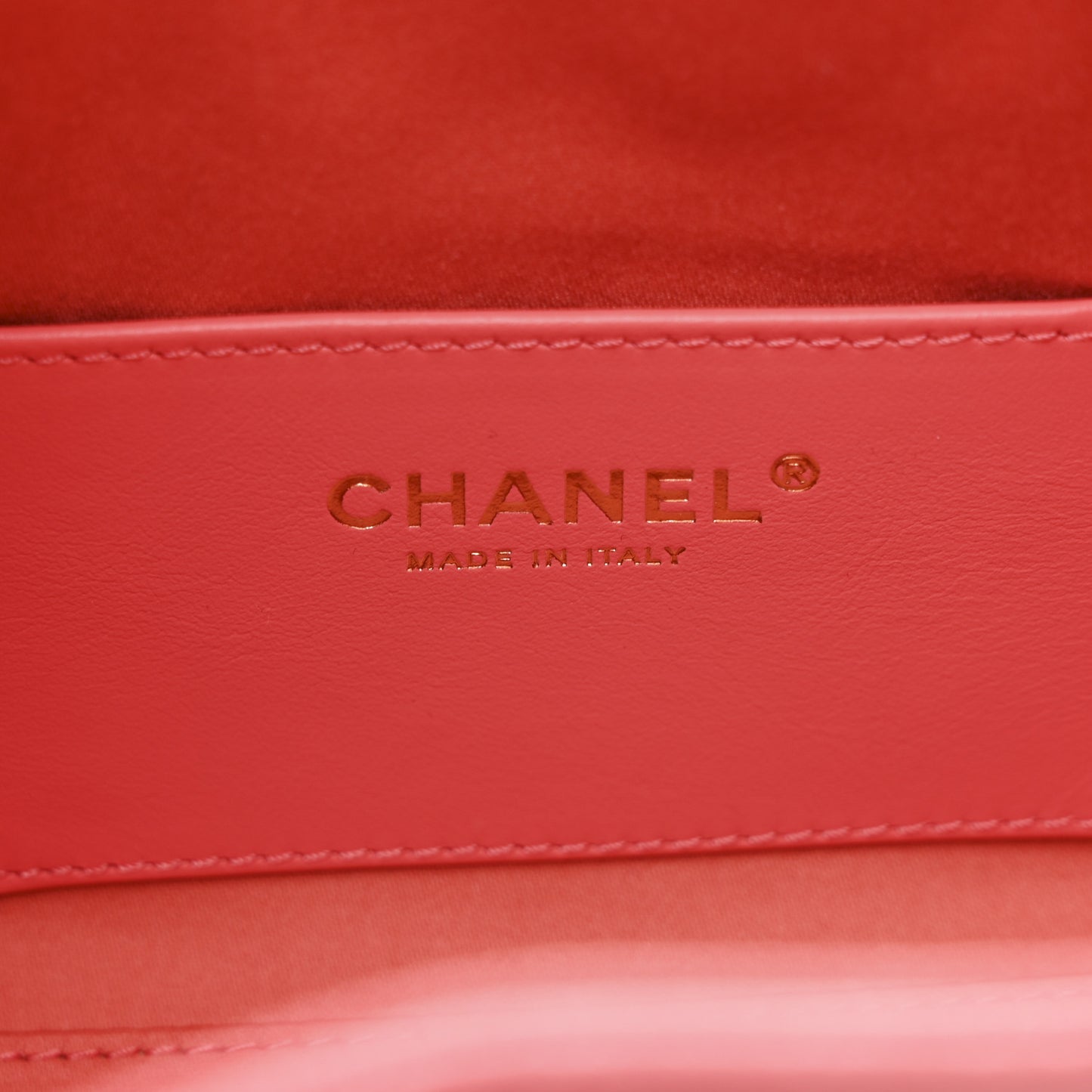 Caviar Quilted Mini Chanel 25 Handbag Coral