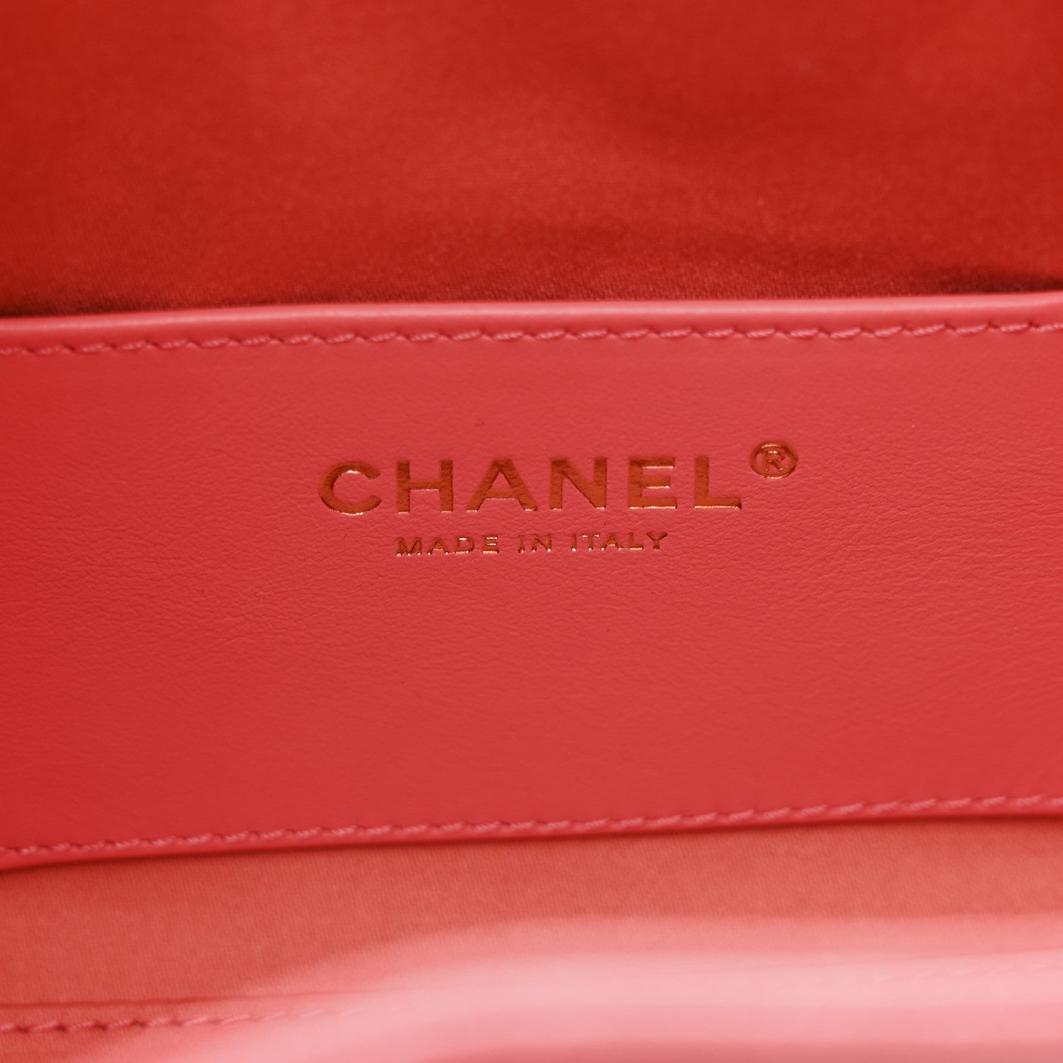 Chanel Caviar Quilted Mini Chanel 25 Handbag Coral 6 of 10