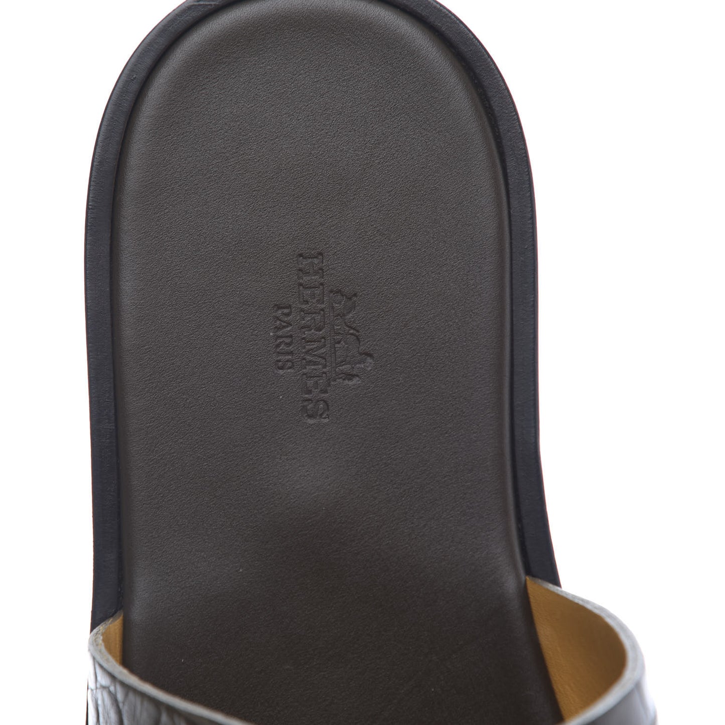 Matte Niloticus Crocodile Mens Izmir Sandals 42 Vert Olive