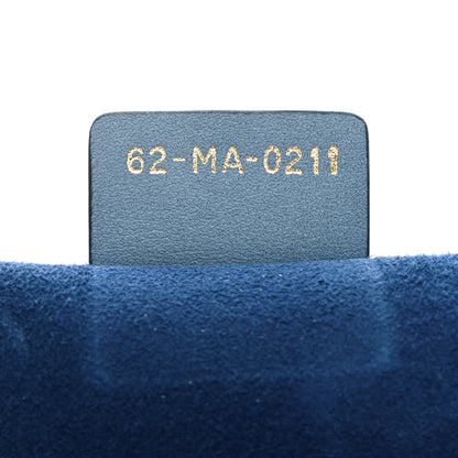 Christian Dior Gradient Smooth Calfskin Embossed Medium Book Tote Indigo Blue 7 of 10