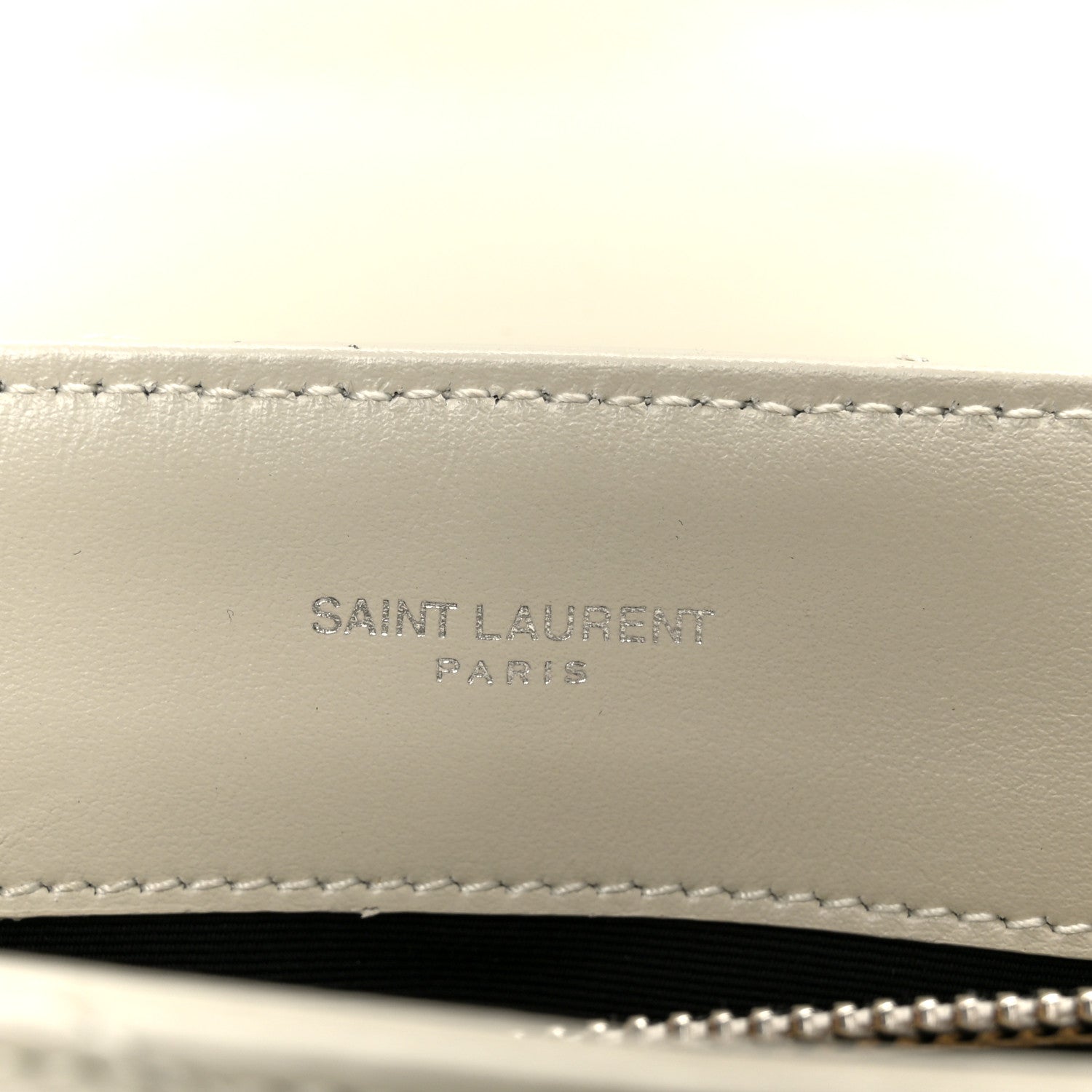 Saint Laurent Calfskin Y Quilted Monogram Small Loulou Chain Satchel Crema Soft 9 of 21