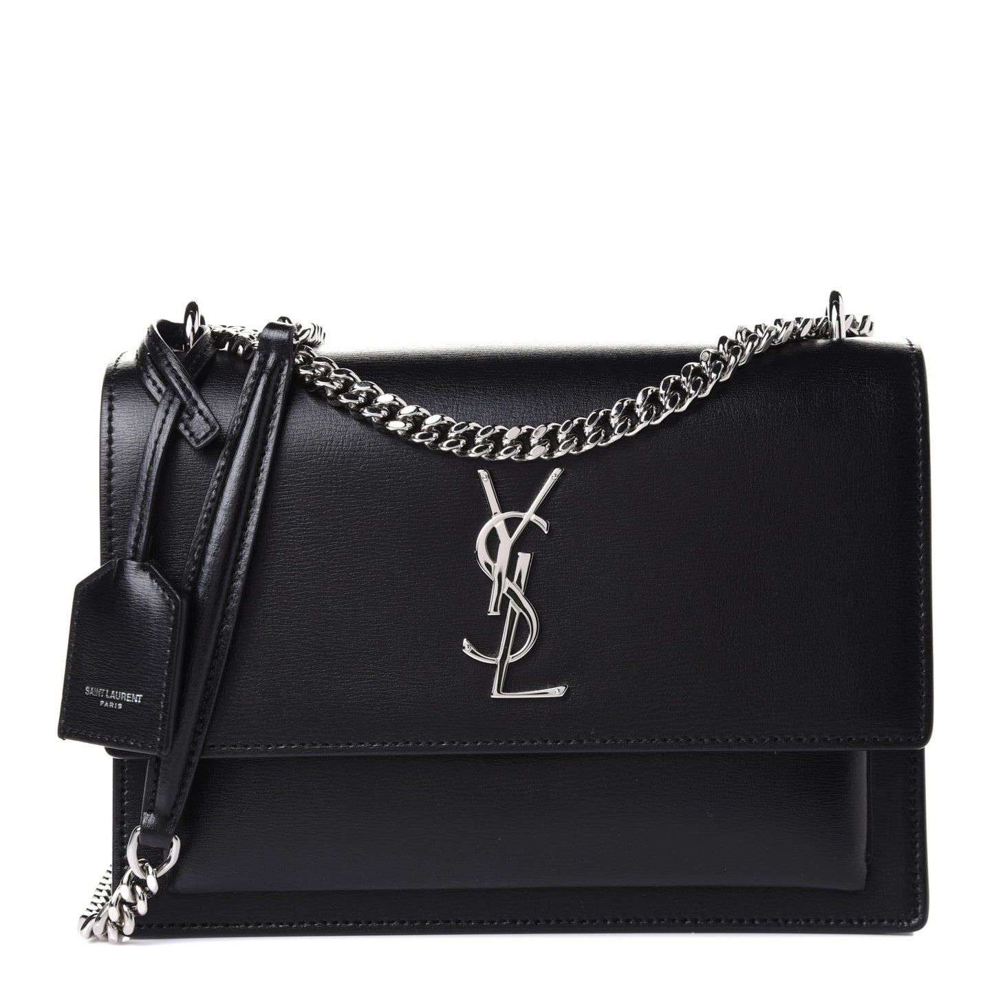 Calfskin Medium Monogram Sunset Black