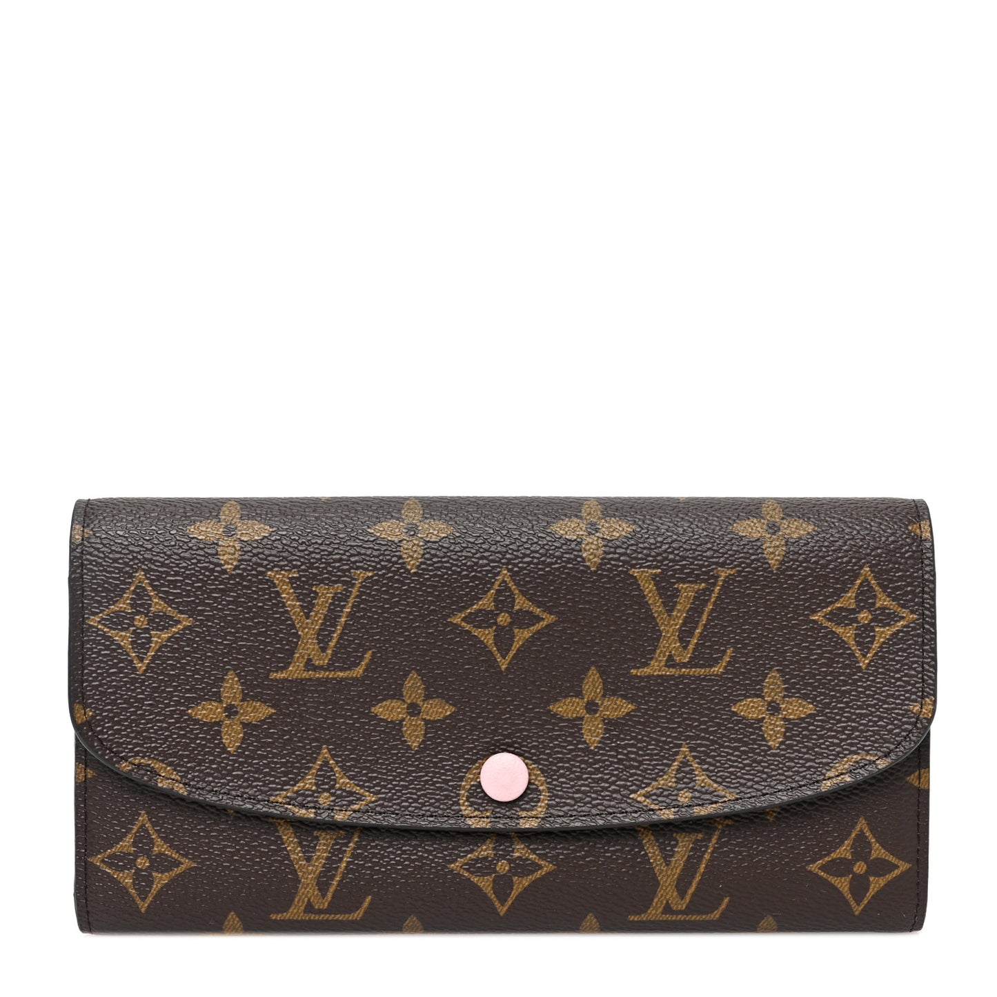 Monogram Emilie Wallet Rose Ballerine