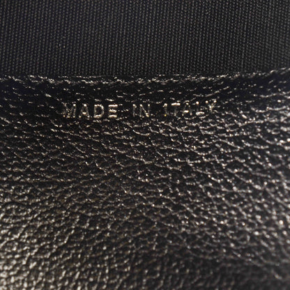Chanel Goatskin Camellia Embossed Zip Around Organizer Wallet Black 8 of 8