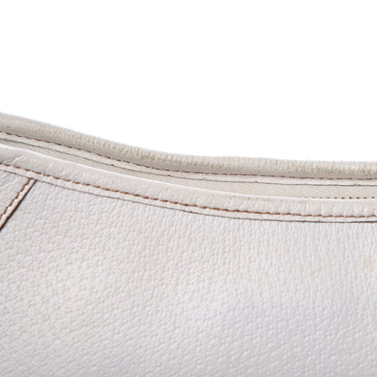 Gucci Calfskin D Ring Abbey Pochette White 10 of 17