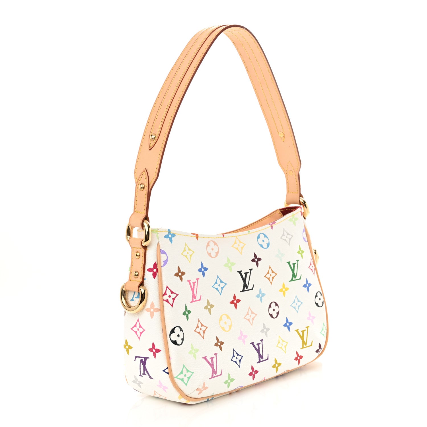 Louis Vuitton Monogram Multicolor Lodge PM White 3 of 9