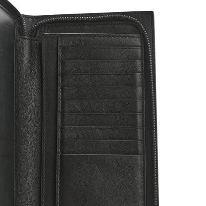 Bottega Veneta Nappa Intrecciato Zip Wallet Black 8 of 9