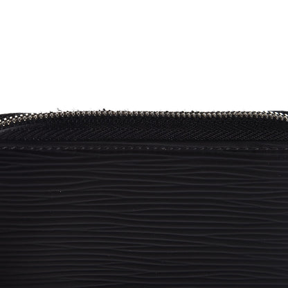 Louis Vuitton Epi Zippy Coin Purse Black 9 of 9