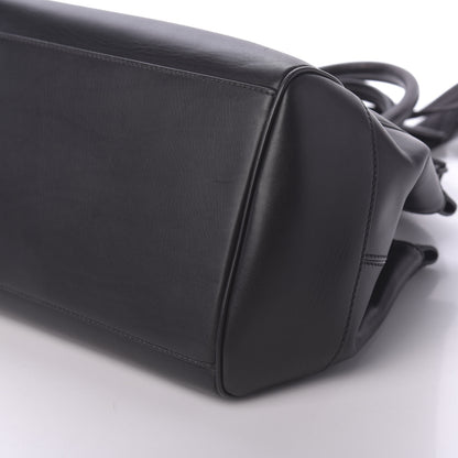 Bottega Veneta Calfskin Ducale Top Handle Bag Black 7 of 9