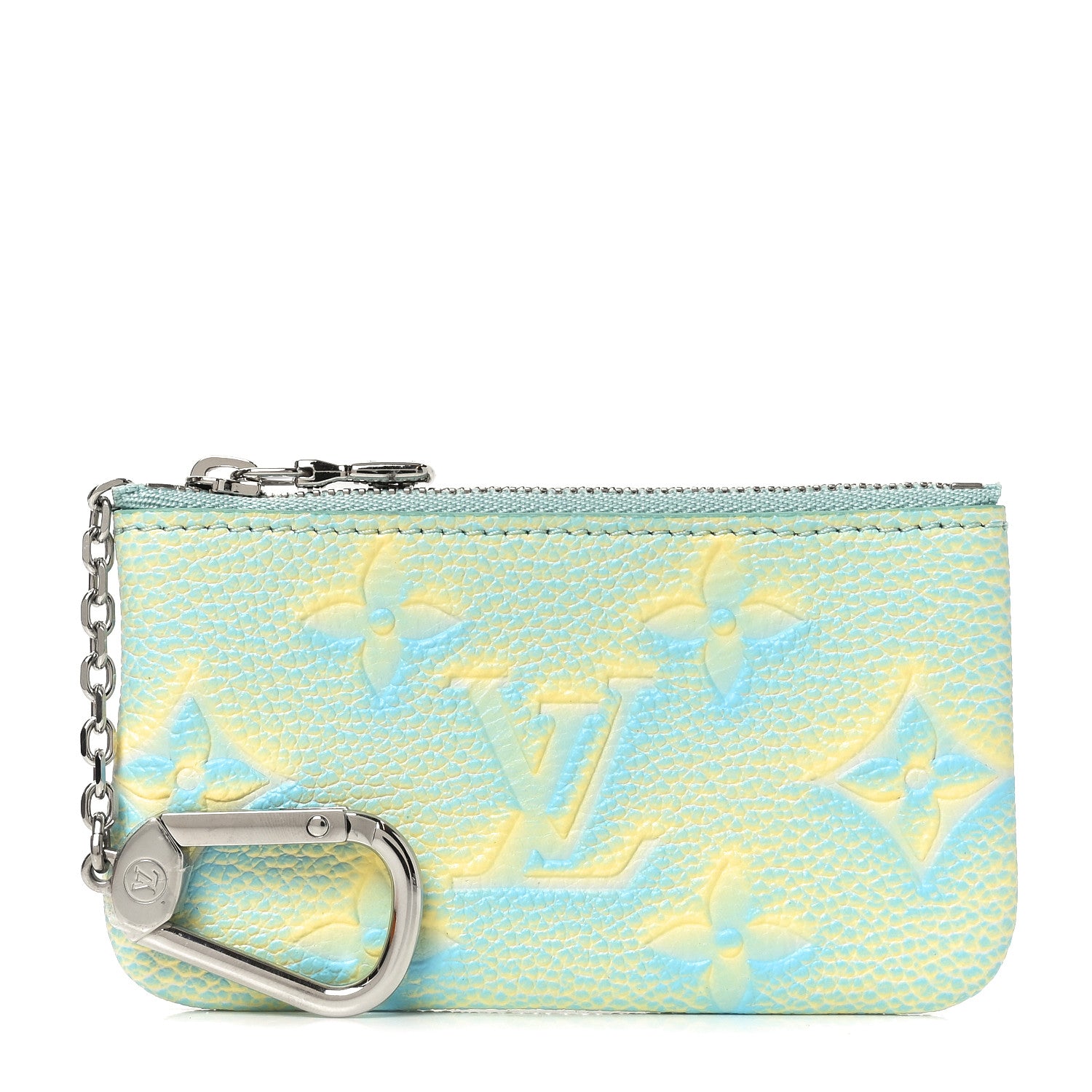 Louis Vuitton Empreinte Monogram Summer Stardust Key Pouch Water Green 1 of 7