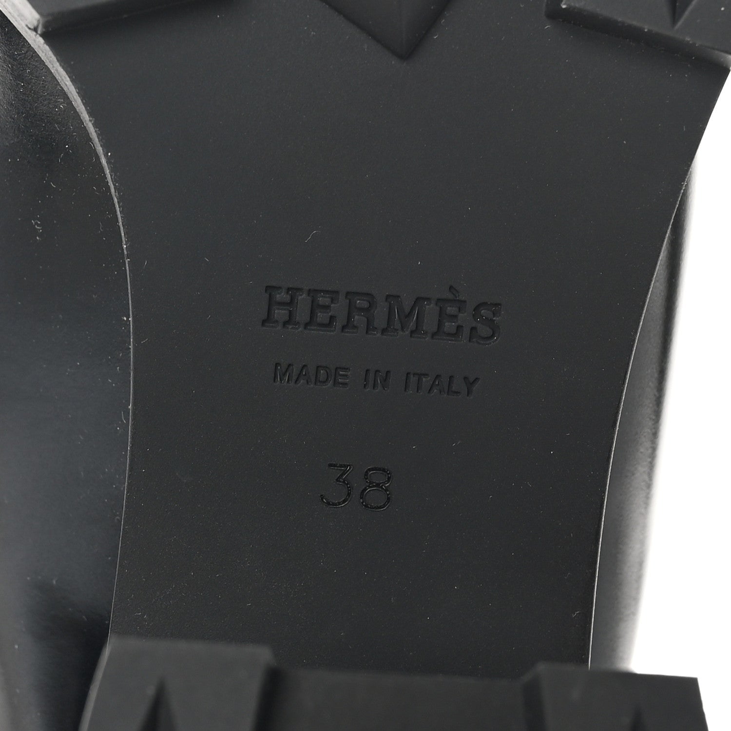 Hermes Calfskin Womens Flore 60 Mules 38 Black 7 of 18