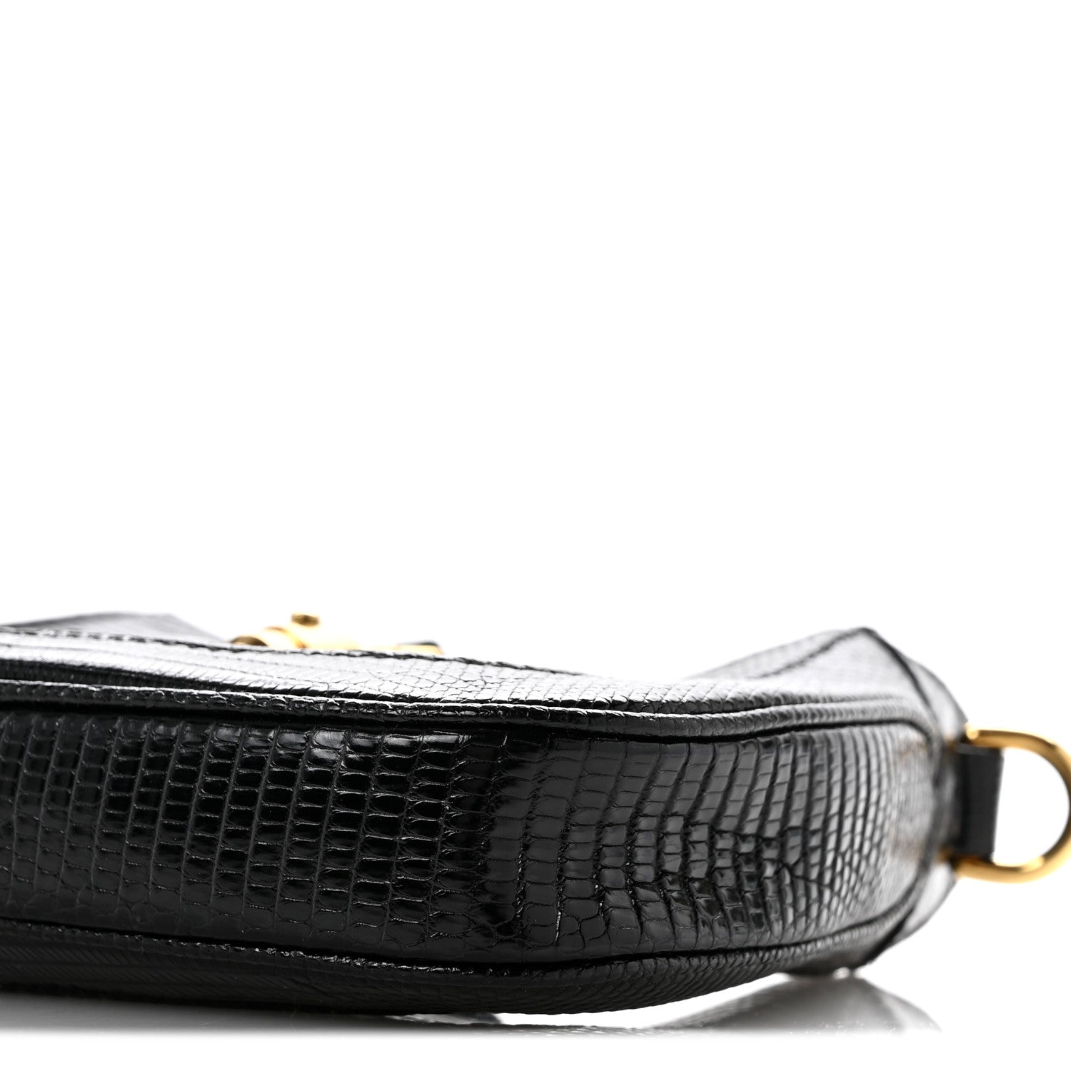 Gucci Lizard Mini Jackie 1961 Black 10 of 11